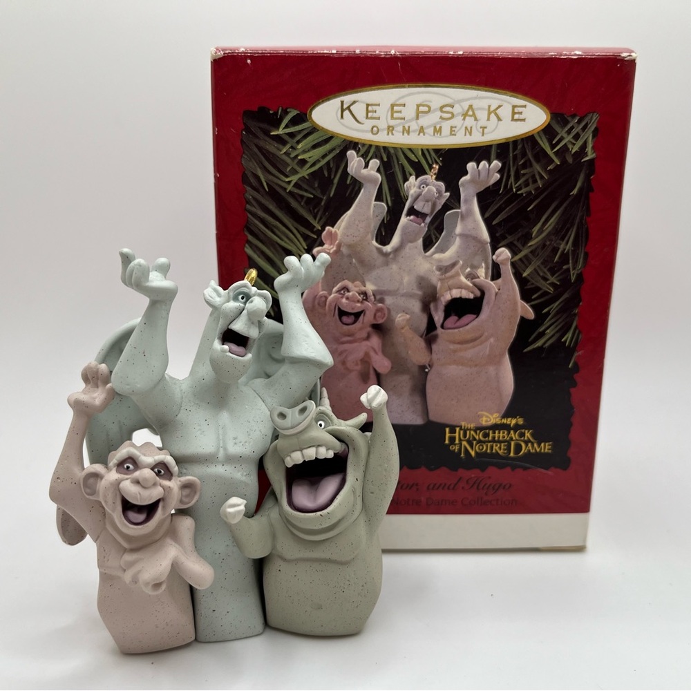 Hallmark Keepsake Ornament Laverne, Victor and Hugo The Hunchback of Notre Dame